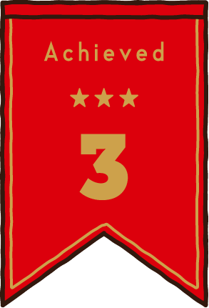 Achieved 3